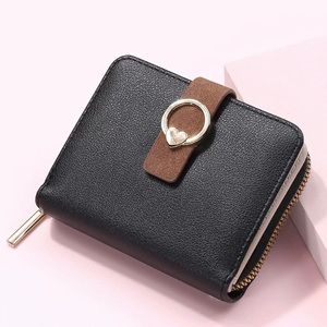 Wallet for Women,Bifold Snap Closure Small Wallet,Credit Card Holder Coin Purse
